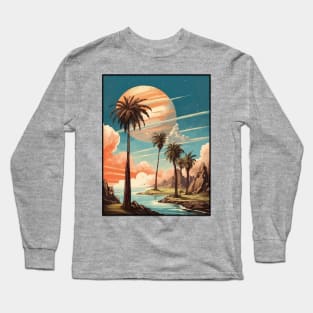 Retro Foreign Landscape Long Sleeve T-Shirt